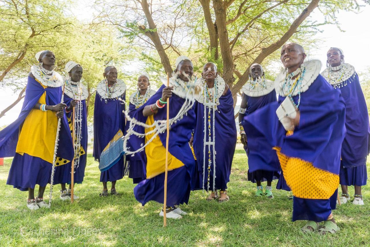 Lake Natron Maasai Giraffe Eco Lodge And Camping Mtowabaga Exterior photo
