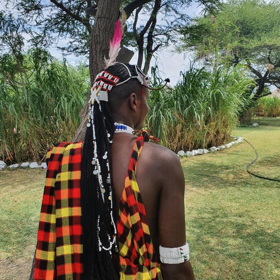 Lake Natron Maasai Giraffe Eco Lodge And Camping Mtowabaga Exterior photo