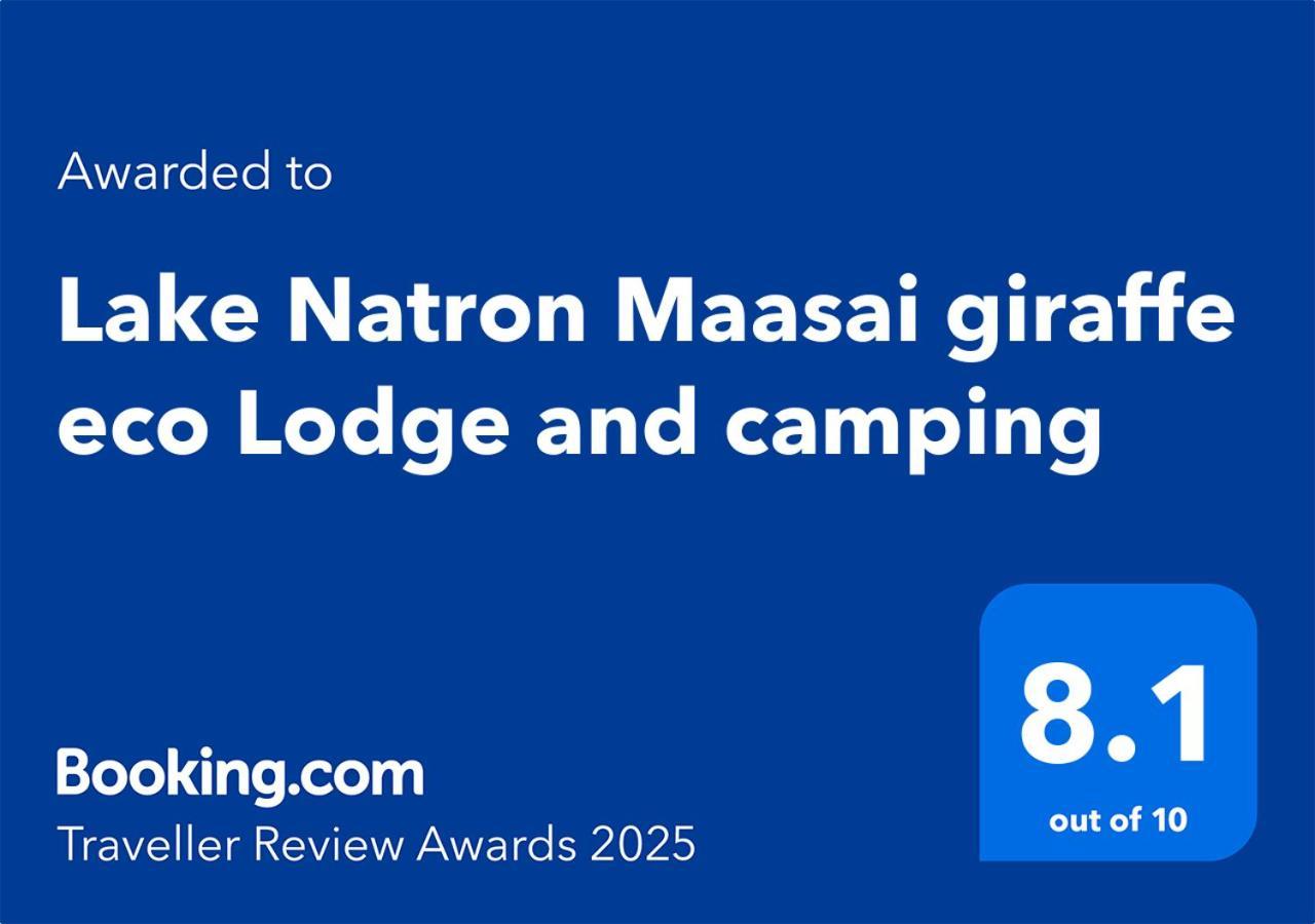 Lake Natron Maasai Giraffe Eco Lodge And Camping Mtowabaga Exterior photo